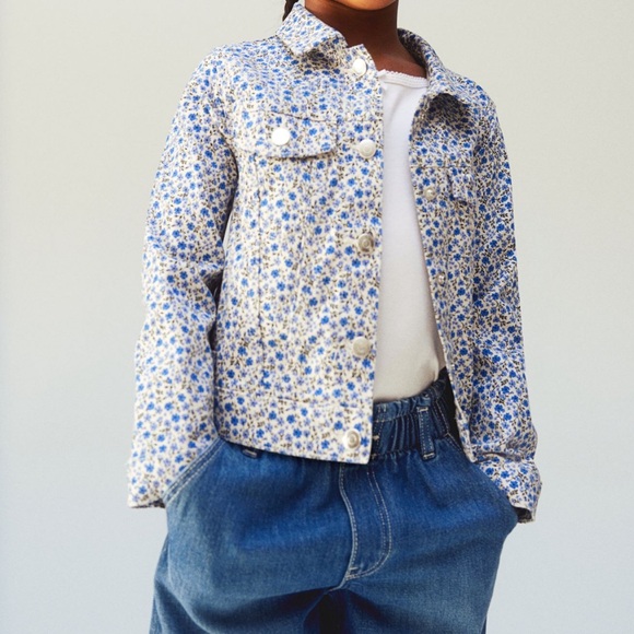 H&M Twill Floral Jacket - Picture 2 of 5